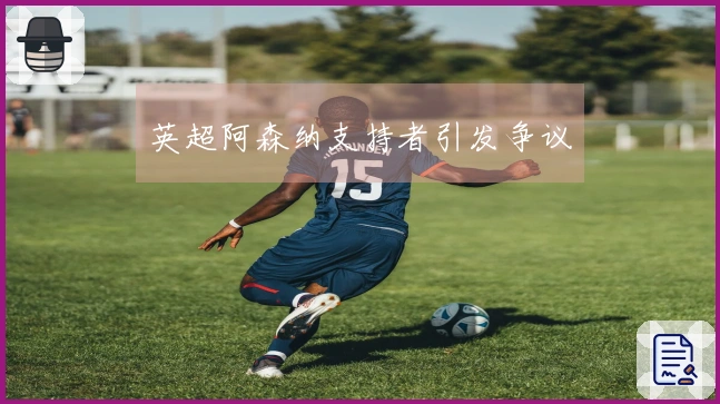 英超阿森纳支持者引发争议